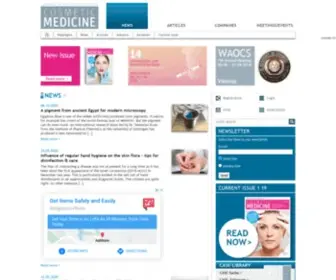 Cosmeticmedicine-Online.com(Kosmetische Medizin) Screenshot