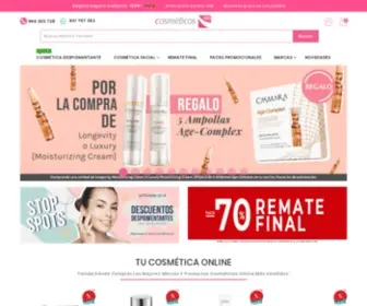 Cosmeticos24H.com(Tienda de Cosmética Online) Screenshot