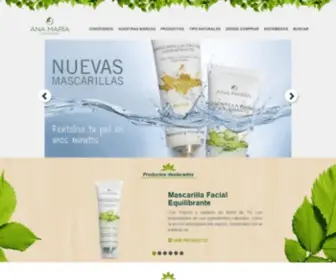 Cosmeticosanamaria.com(Cosméticos Ana María) Screenshot