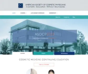 CosmeticPhysicians.org Screenshot