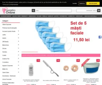 Cosmetics-Online.ro(Magazin Online Produse Cosmetice Profesionale) Screenshot