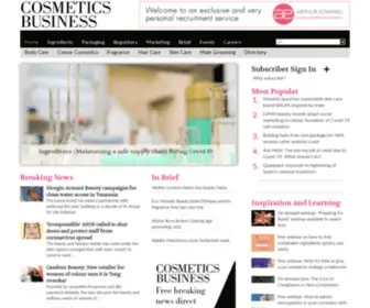 Cosmeticsbusiness.com(Cosmetics Business) Screenshot
