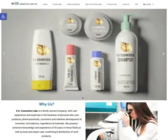 Cosmeticslabs.com(Skin Care Products) Screenshot