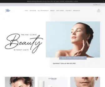 Cosmeticsurgery-BC.com(The Rai Clinic) Screenshot