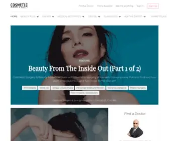 Cosmeticsurgeryandbeauty.com(CSB) Screenshot