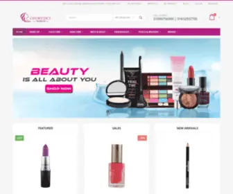 Cosmeticsworldbd.com(The Cosmetics World) Screenshot