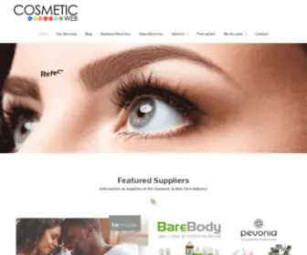 Cosmeticweb.co.za(قیمت) Screenshot