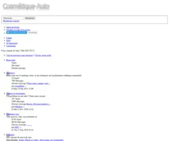 Cosmetique-Auto.com(Cosmétique) Screenshot