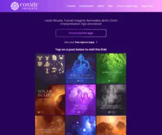 Cosmic27.com(Cosmic Insights) Screenshot