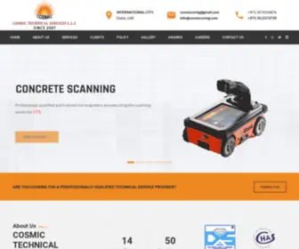 Cosmiccoring.com(Dubai's Best Technical Services Provider) Screenshot