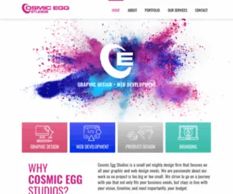 Cosmicegg.com(Cosmic Egg) Screenshot