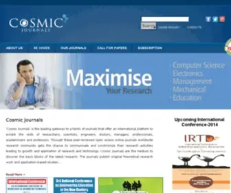 CosmicJournals.com(Cosmic Journals) Screenshot
