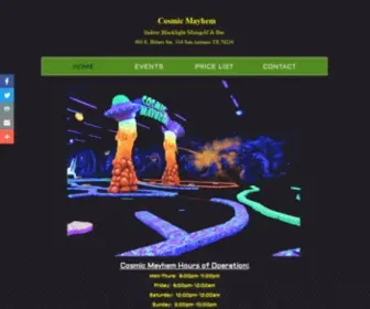 Cosmicmayhem.com(A Sci) Screenshot