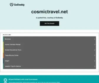 Cosmictravel.net(Cosmic Travel Network) Screenshot