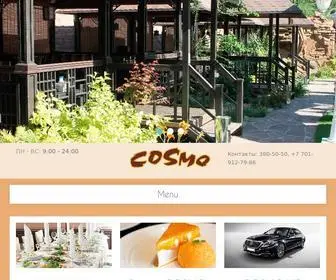 Cosmo-Restoran.kz Screenshot