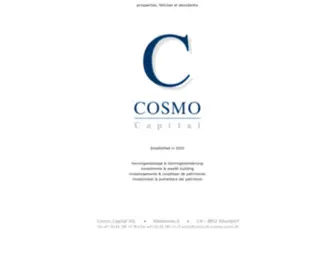 Cosmo.biz(Cosmo Capital AG) Screenshot