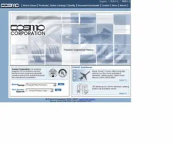 Cosmocorp.com(Cosmo Corporation) Screenshot