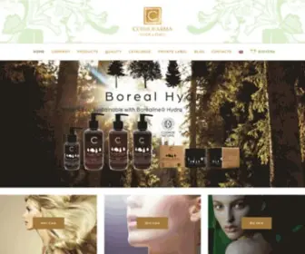 Cosmofarma.it(Cosmetici Biologici ed Ecologici per corpo e capelli) Screenshot