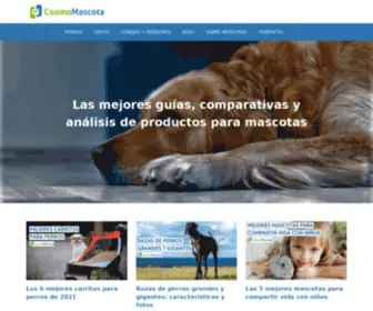 Cosmomascota.com(Guías y Comparativas de Productos para Mascotas) Screenshot