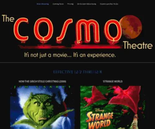 Cosmomovies.com(Now Showing) Screenshot