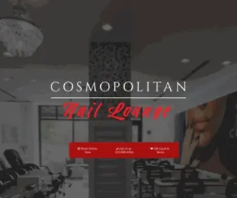 Cosmonaillounge.com(A Perfect Place for All Your Nails) Screenshot