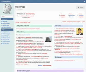 Cosmopedia.net(Cosmopedia) Screenshot