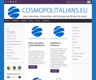 Cosmopolitalians.eu(Jobs) Screenshot