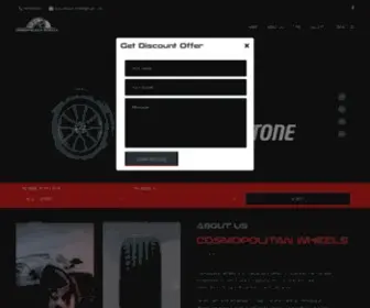 Cosmopolitanwheels.com(Cosmopolitan wheels gurgaon) Screenshot