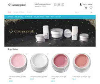 Cosmoprofi.com(Cosmoprofi Online Store) Screenshot