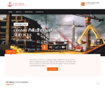 Cosmoproject.co.in(Cosmo Projects and Services) Screenshot