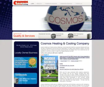 Cosmos-Heating-Airconditioning-Repair.com(Cosmos Heating and Cooling) Screenshot