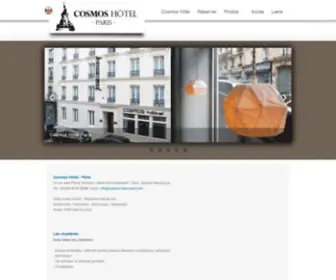 Cosmos-Hotel-Paris.com(COSMO'S HOTEL PARIS 75011) Screenshot