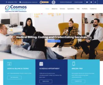 Cosmos-Med.com(Cosmos Medical Management) Screenshot