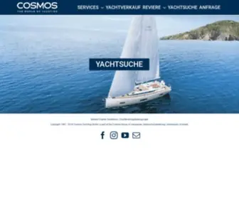 Cosmos-Yachting.de(Yachtcharter Griechenland) Screenshot