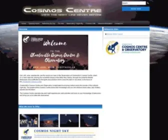 Cosmoscentre.com(Cosmos Centre) Screenshot