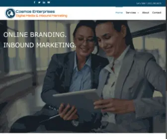 Cosmosdigitalmedia.com(Inbound & Digital Marketing Agency) Screenshot