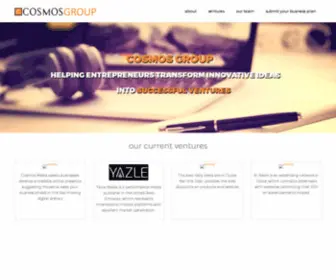 Cosmosgroup.ae(Cosmos Ventures) Screenshot