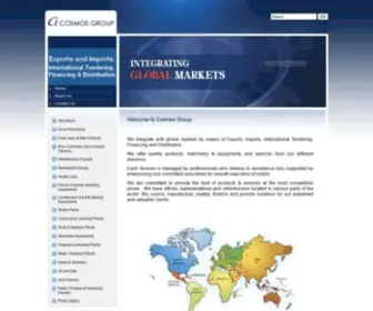 Cosmosintl.com(Cosmos Group) Screenshot
