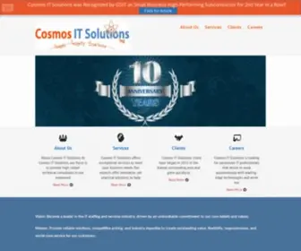 Cosmositsolutions.com(Cosmos IT Solutions) Screenshot