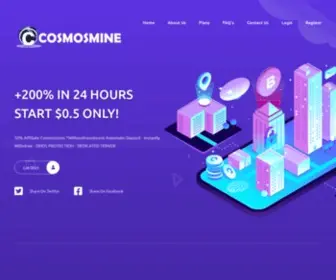 Cosmosmine.com(Cosmosmine) Screenshot