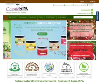 Cosmospa.pl(Producent kosmetyków naturalnych Bio i Eko) Screenshot