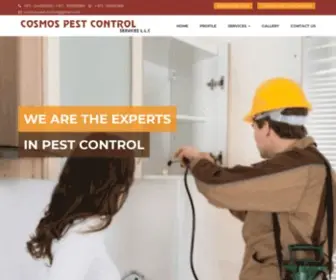Cosmospestcontrol.com(Pest control Dubai) Screenshot