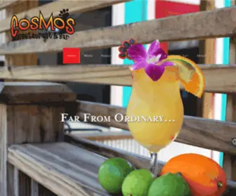 Cosmosrestaurantandbar.com(Cosmo's Restaurant & Bar) Screenshot