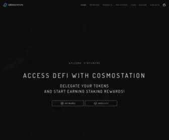 Cosmostation.io(Cosmos Validator) Screenshot