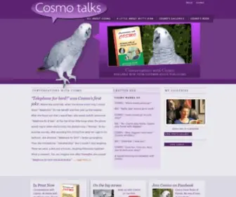 Cosmotalks.com(Conversations with Cosmo) Screenshot