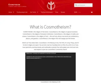 Cosmotheistchurch.org(Toward a New Consciousness) Screenshot