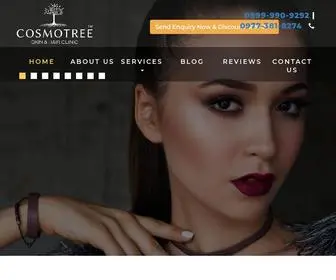 Cosmotreecenter.com(Laser Hair Removal) Screenshot