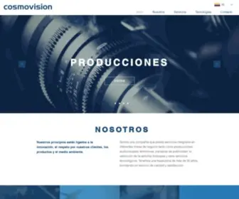 Cosmovision.com.co(Producciones) Screenshot