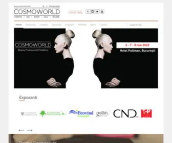 Cosmoworld.ro(Expozitie Beautymai 2022 Bucuresti) Screenshot