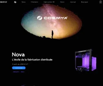 Cosmyx3D.com(Imprimante 3d Professionnelle) Screenshot